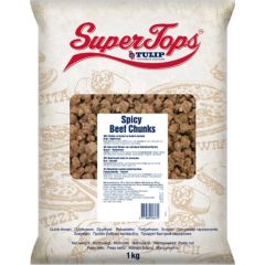 Super Tops Premium Spicy Beef Chunks 