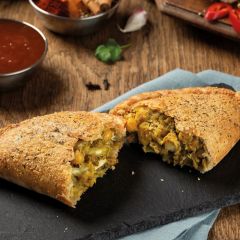 Proper Cornish Unbaked Chicken Bhaji Pasty 