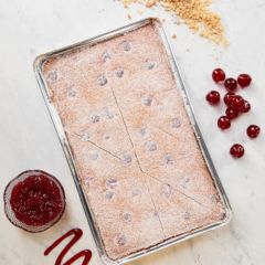 Cake UK Cherry Bakewell Slice 