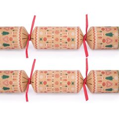 Heart &amp; Soul Kraft Bauble Burnt Chef Project Charity Christmas Crackers 